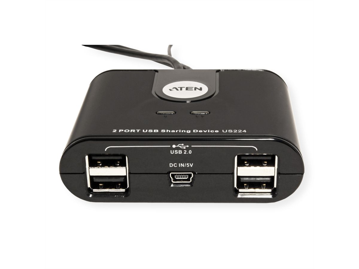 ATEN US224 Switch 2 ports USB 2.0 - SECOMP France