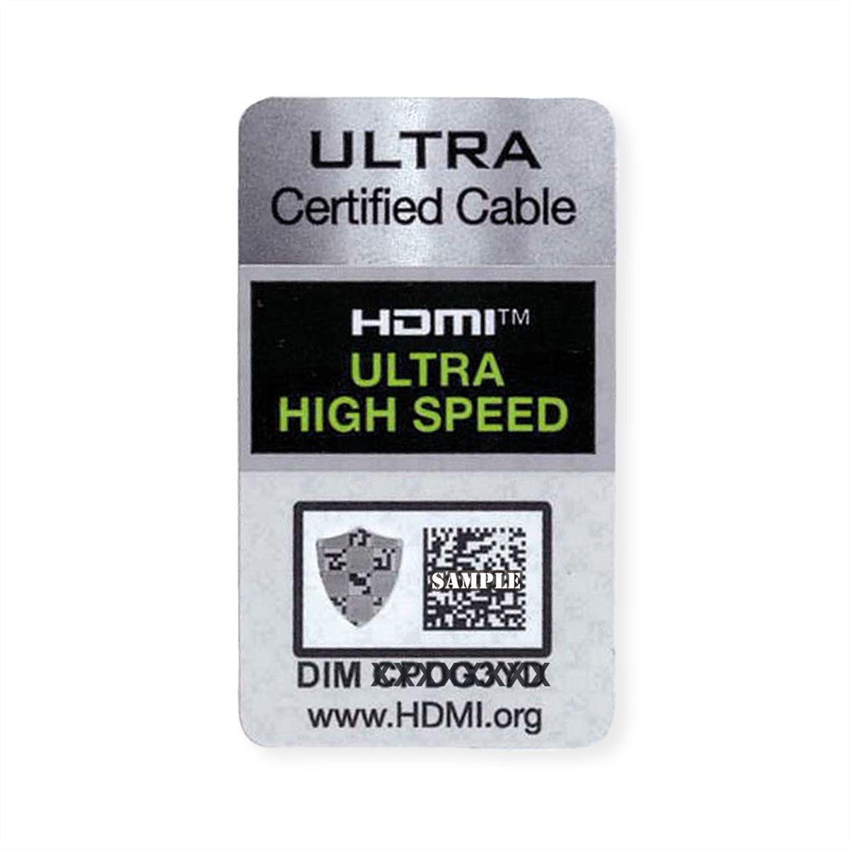 ROLINE GREEN ATC Câble HDMI avec Ethernet Ultra HD 8K, M/M, noir, 2 m