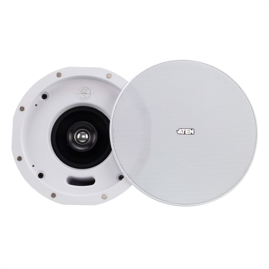ATEN AS104 Haut-parleur de plafond coaxial de 4 pouces