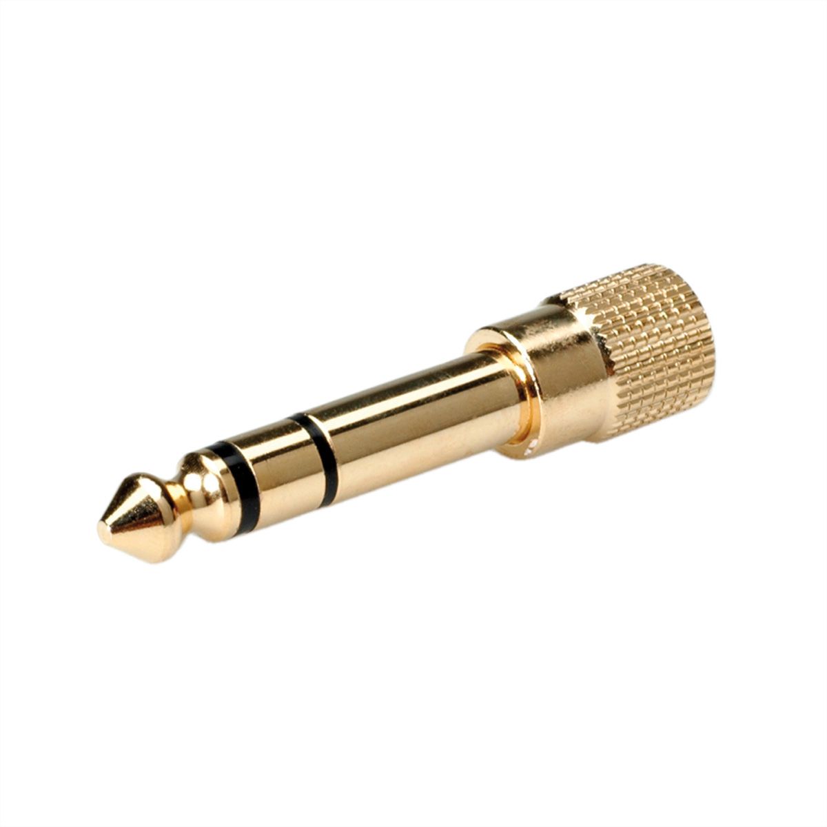 ROLINE GOLD Adaptateur stéréo 6,35 mm M - 3,5 mm F