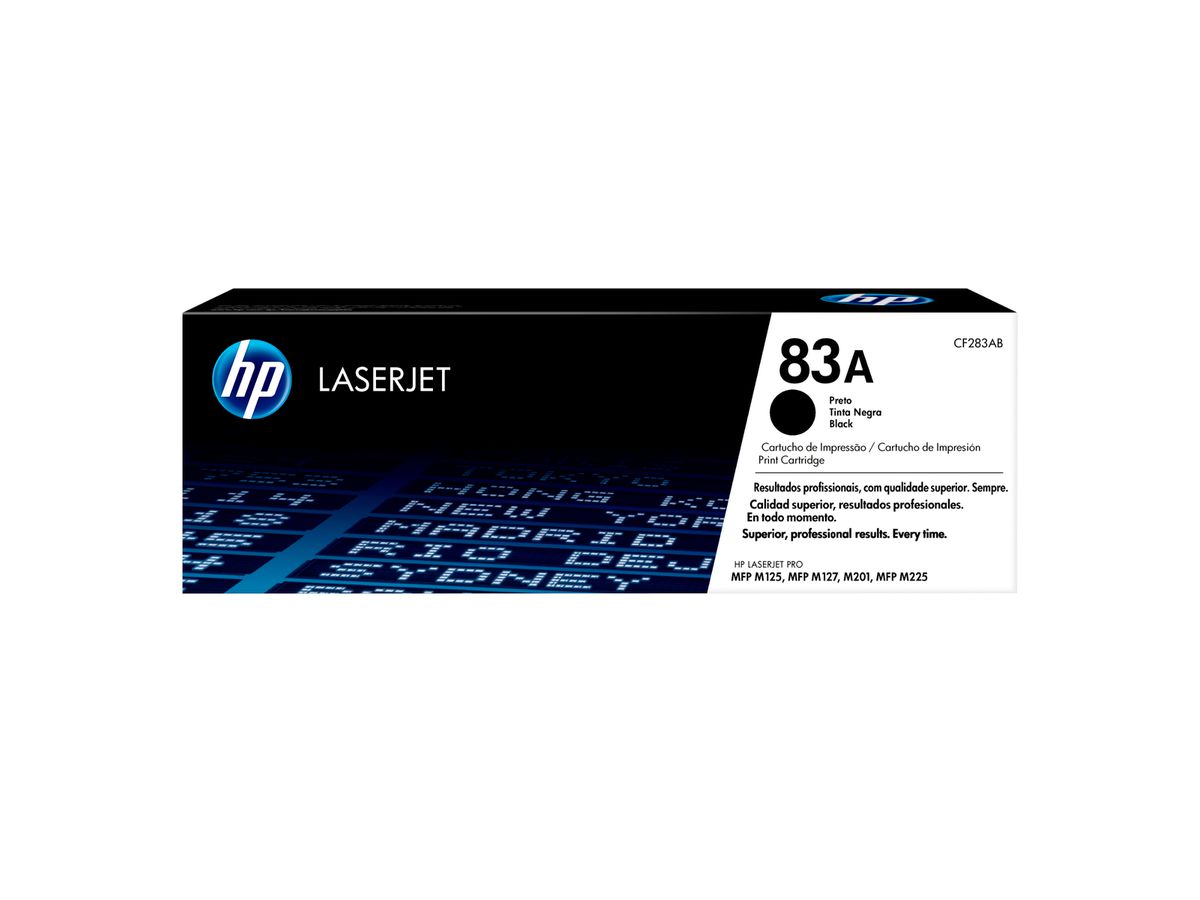HP 83A toner LaserJet noir authentique