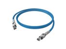 EasyLan VarioBoot Cordon Cat.6A, S/FTP, bleu, 2 m