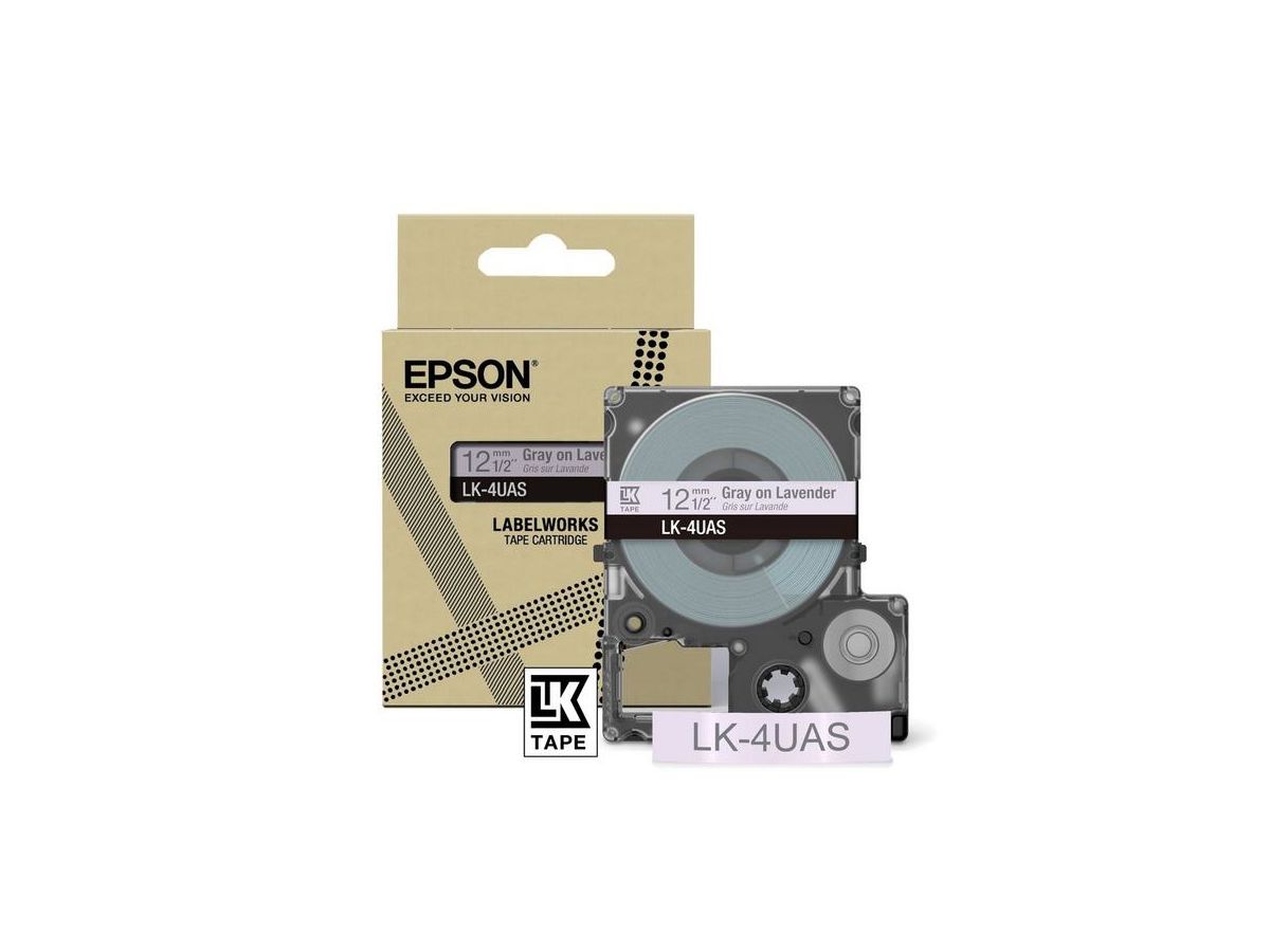 Epson LK-4UAS Gris, Violet