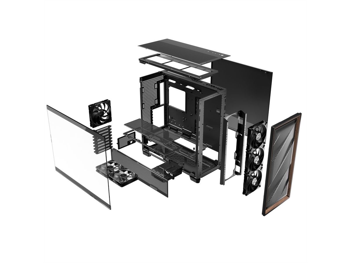 ANTEC FLUX PRO EUV Boîtier PC Big / Full Tower ATX, noir