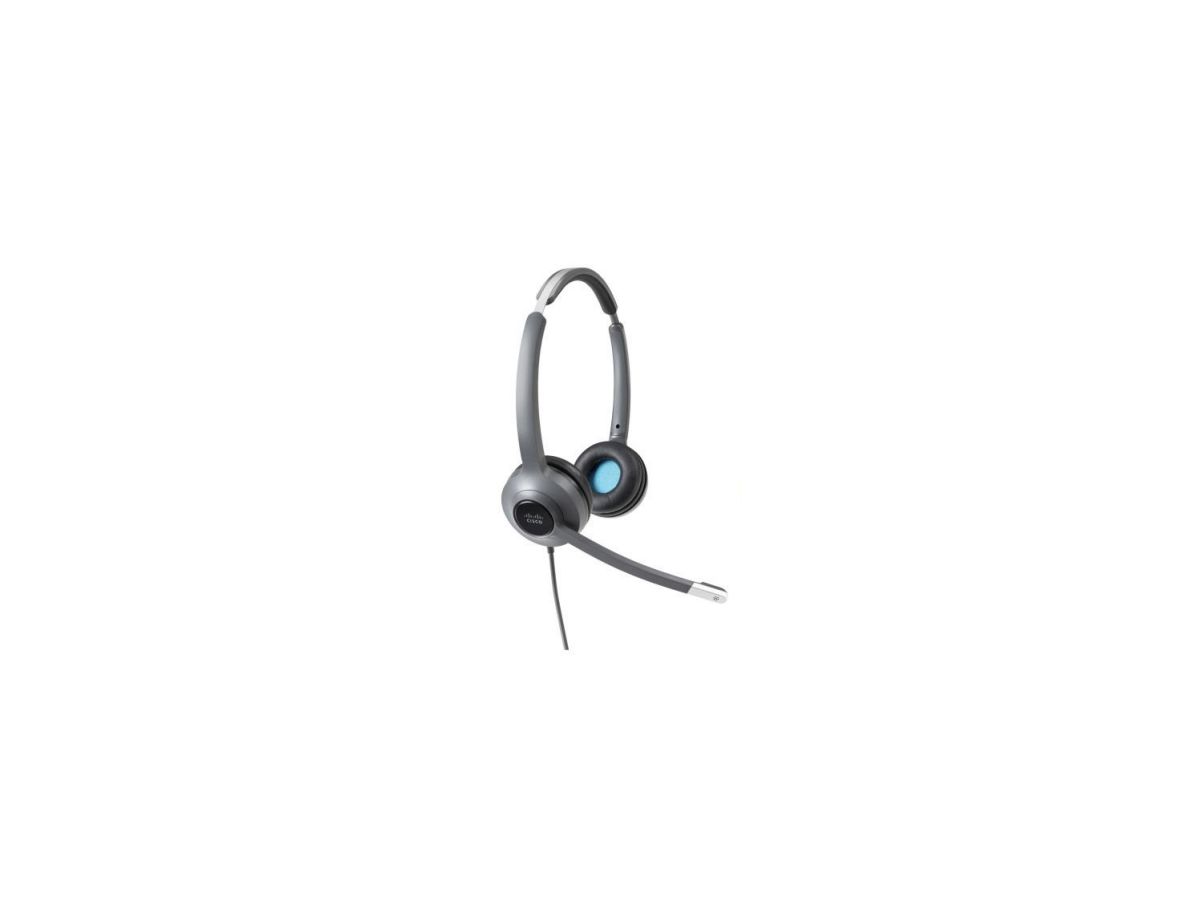 Cisco 522 Casque Avec fil Arceau Bureau/Centre d'appels Noir, Gris