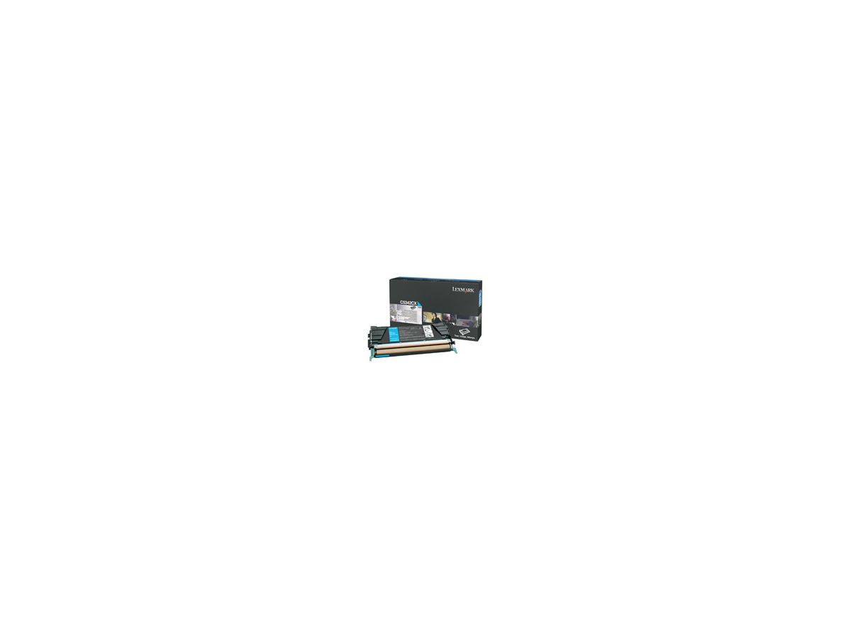 Lexmark C5342CX Cartouche de toner Original Cyan 1 pièce(s)