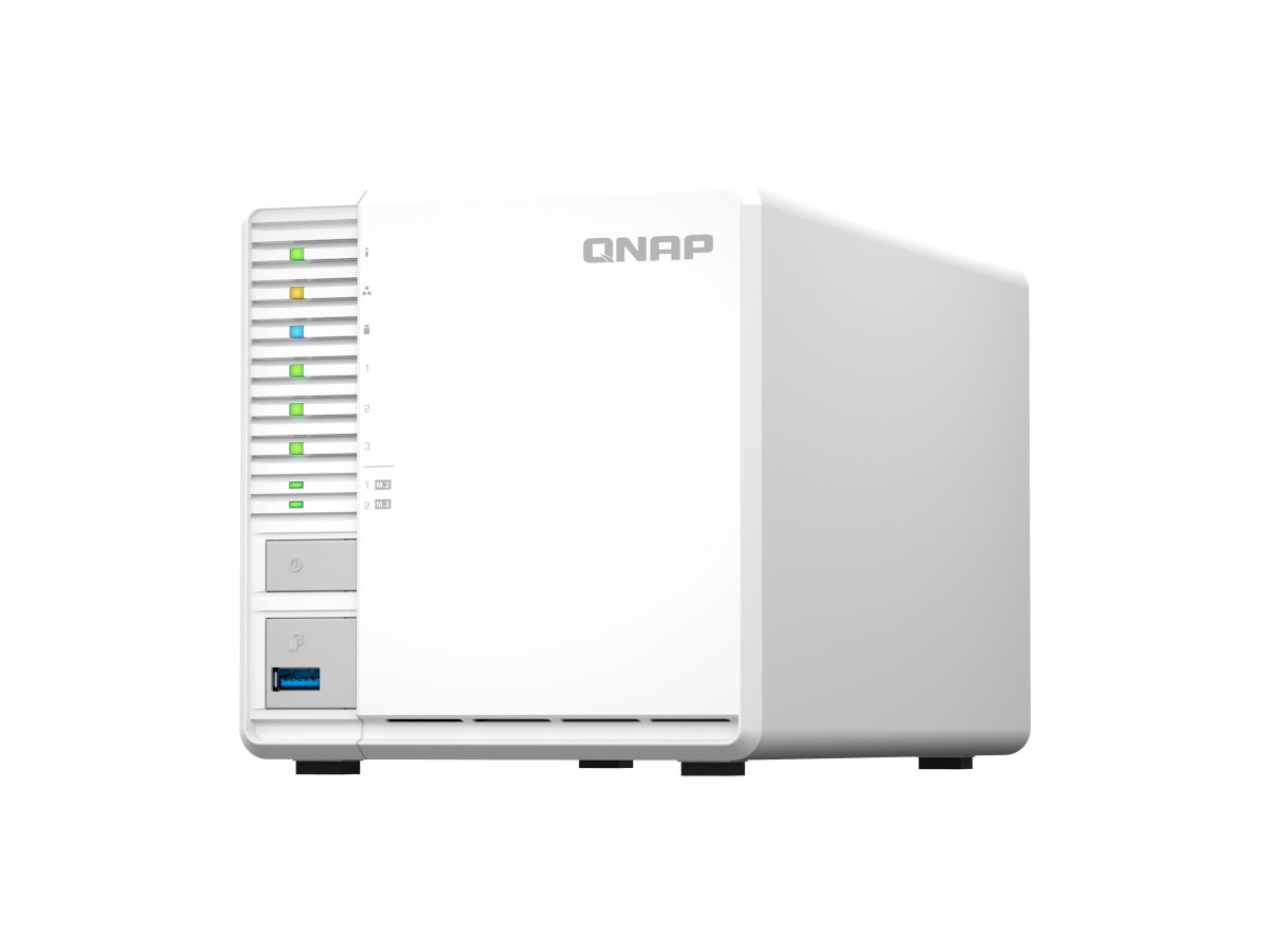 QNAP TS-364 NAS Tower Ethernet/LAN Blanc N5095