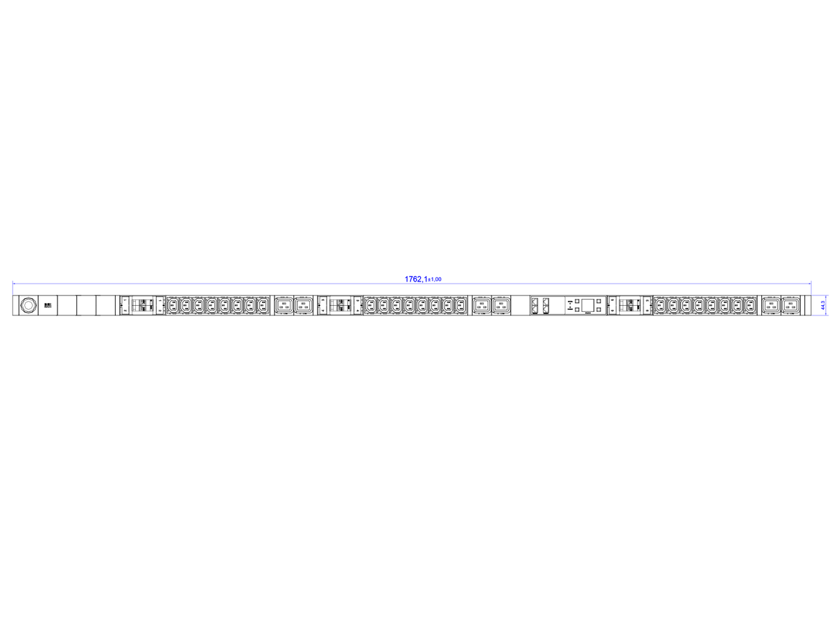 BACHMANN BN3500 Esclave 24xC13 6xC19 6xLS