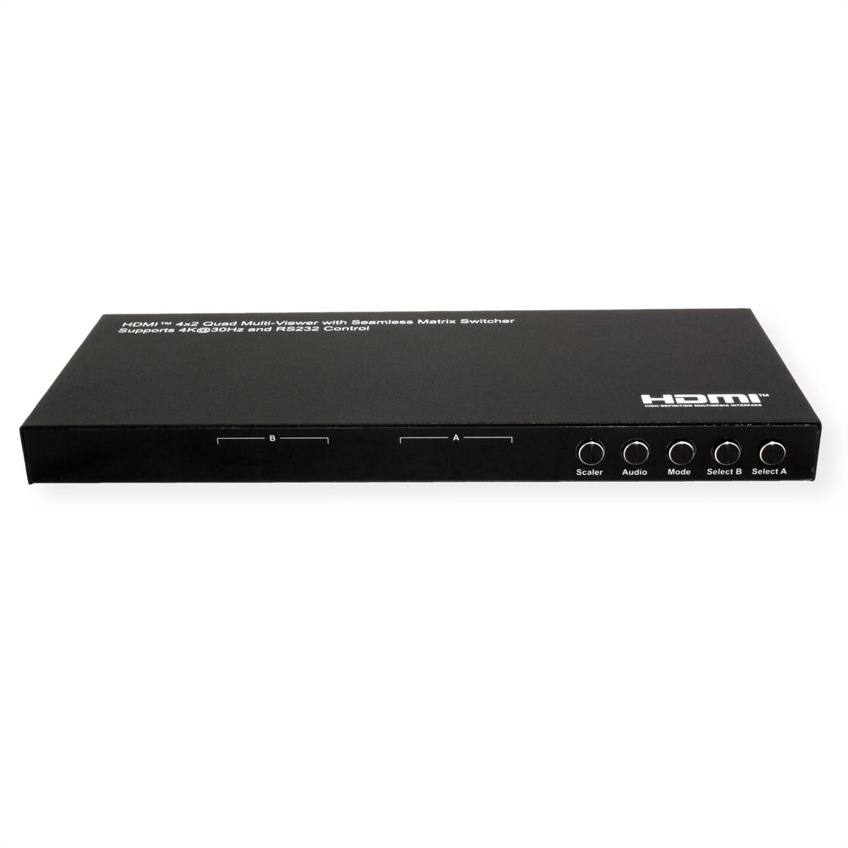VALUE Switch matriciel HDMI 4x2 QUAD multi vues, commutation sans rupture