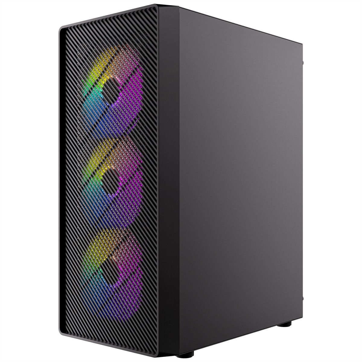 ANTEC AX26 RGB Elite Boîtier PC Midi Tower Gaming ATX, noir
