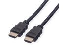 ROLINE Câble HDMI High Speed avec Ethernet, noir, 7,5 m