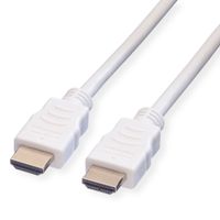 VALUE Câble HDMI High Speed avec Ethernet, blanc, 2 m
