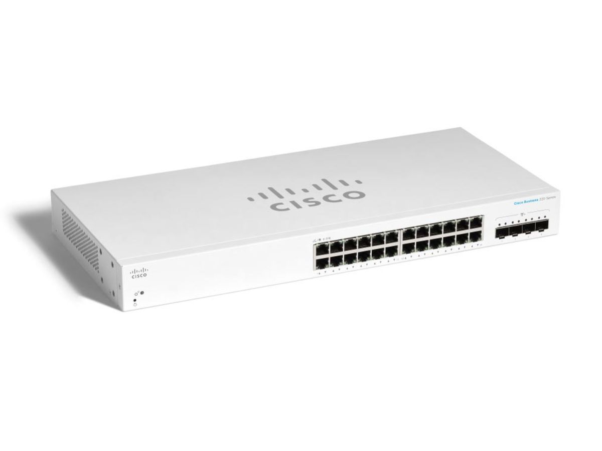 Cisco CBS220-24T-4X Géré L2 Gigabit Ethernet (10/100/1000) Blanc