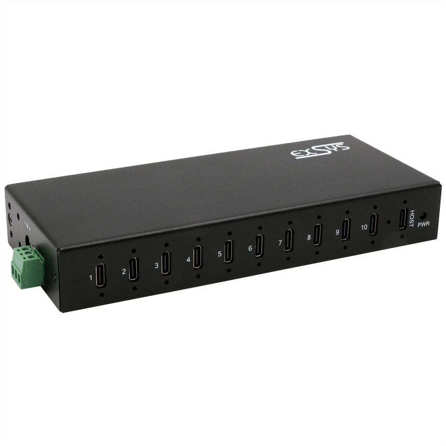 EXSYS EX-12270HMS HUB métallique 10 ports USB 3.2 Gen 2, 10x USB type C