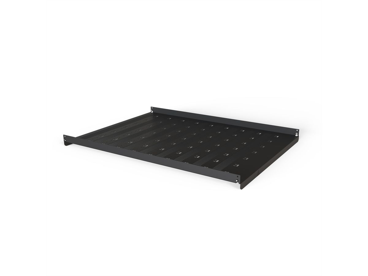 Étagère varistar SCHROFF, fixe, 75 kg, RAL 7021, 800W 1100D