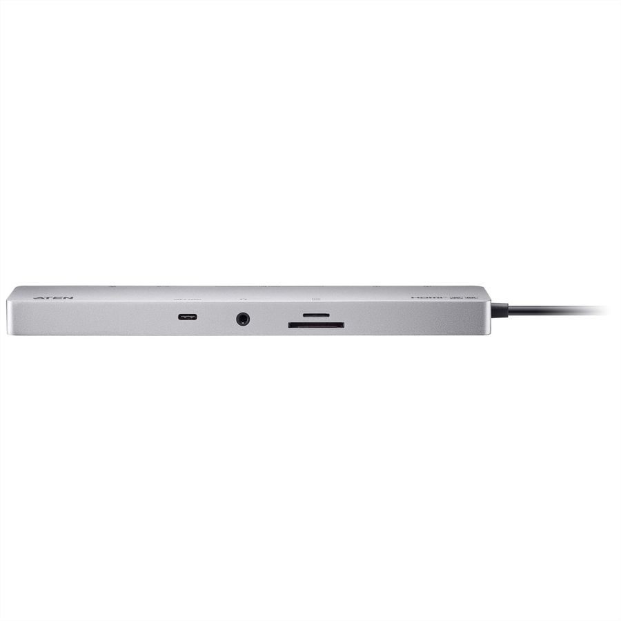 ATEN UH3240 Station d'accueil multiport USB-C 11-en-1, avec passage d'alimentation