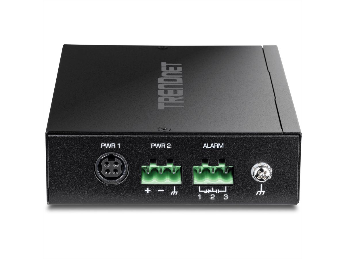 TRENDnet TI-BF711SFP Convertisseur industriel de médias SFP+ 10G vers PoE++ 10G