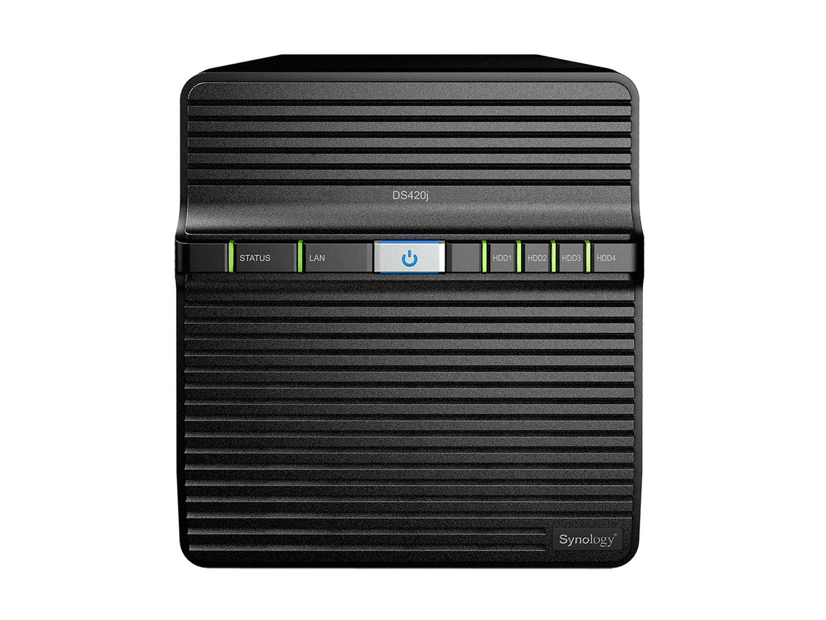Synology DiskStation DS420J serveur de stockage NAS Compact Ethernet/LAN Noir RTD1296