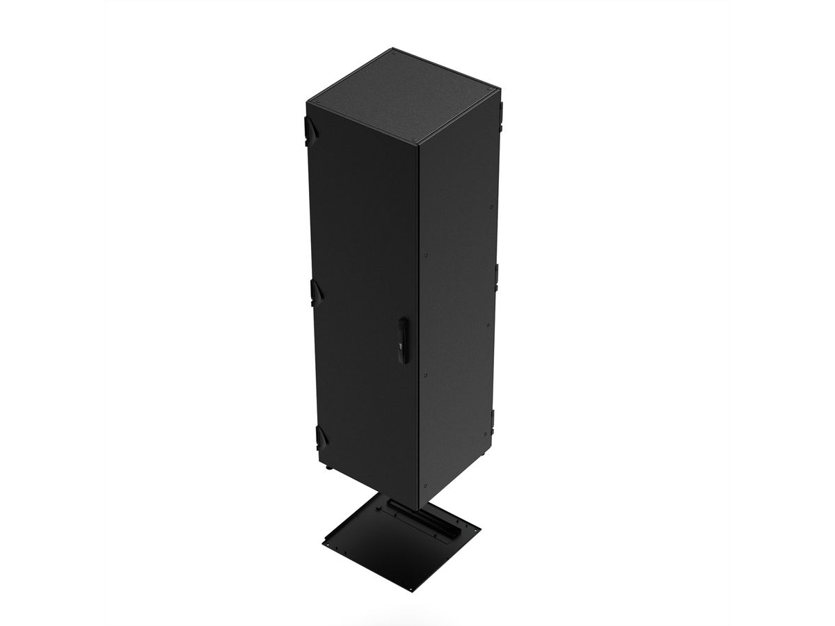 SCHROFF Tôle plancher IP55 pour passage de câbles arrière, avec entrée de câbles, 600 L 800 P