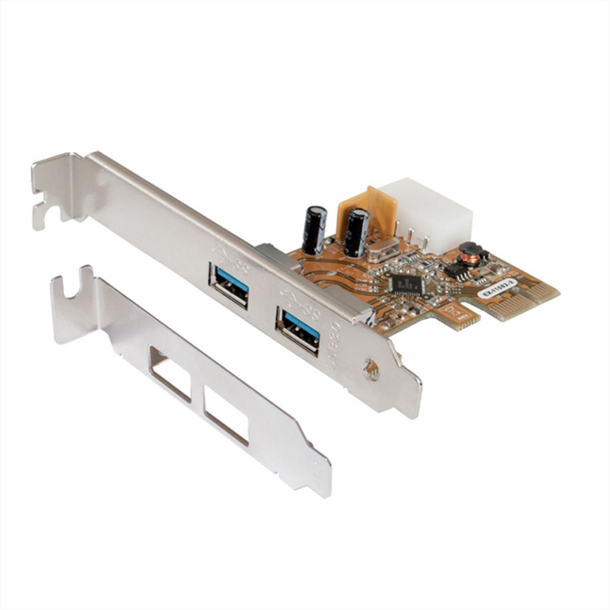EXSYS EX-11082-2 USB 3.2 Gen1 PCIe 2 x USB 3.0 extern
