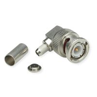 TELEGÄRTNER Connecteur BNC coudé 50 Ohm pour RG-223/U