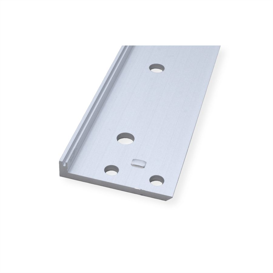 Cornière arrière SCHROFF EuropacPRO pour joint CEM en acier inoxydable pour panneau latéral, 6 U