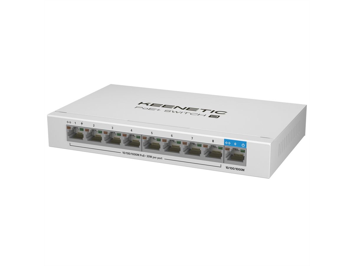 Keenetic KN-4710 Switch 9 Commutateur Gigabit 9 ports