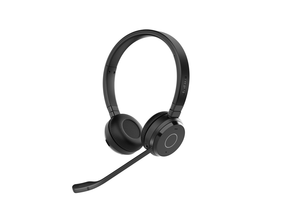 Jabra Evolve 65 TE Casque Avec fil &sans fil Arceau Bureau/Centre d'appels USB Type-A Bluetooth Noir
