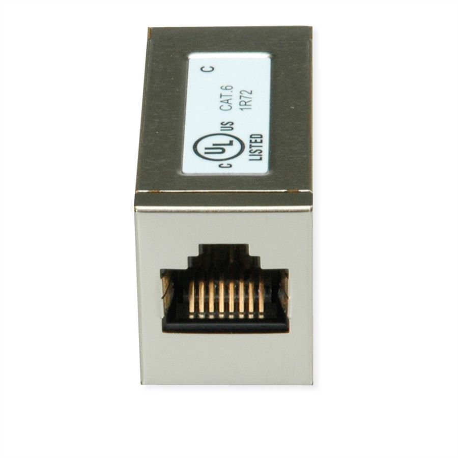 ROLINE Coupleur RJ-45 blindé, Cat.6 (Classe E), Lot de 25