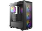 ANTEC AX67 ARGB Boîtier PC Midi Tower Gaming ATX, noir