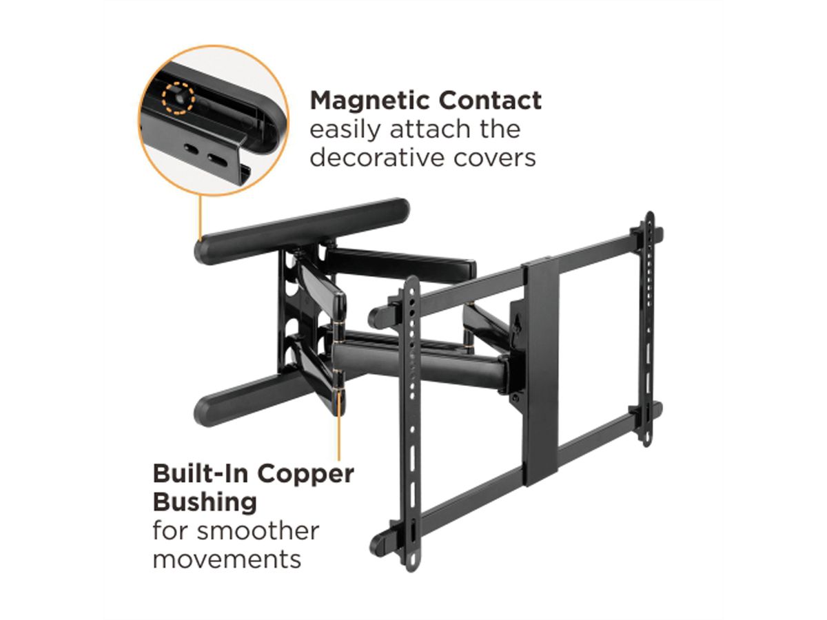 ROLINE PREMIUM Support mural pour écran LCD, jusqu'à 70 kg