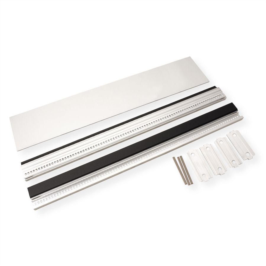 SCHROFF RatiopacPRO Face avant CEM, fendue, blindée, 2 U, 84 CV, 2,5 mm, alu