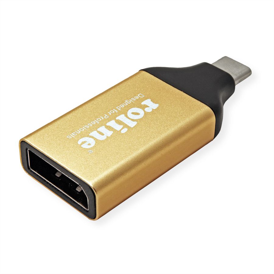 ROLINE GOLD Adaptateur Type C - DisplayPort, v1.2, M/F
