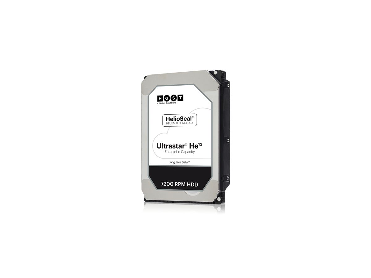 Western Digital Ultrastar He12 disque dur 12 To 7200 tr/min 256 Mo 3.5" Série ATA III