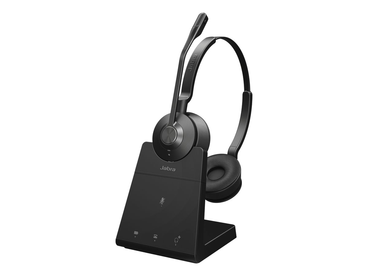 Jabra Engage 45 SE Casque Sans fil Arceau Bureau/Centre d'appels Noir