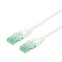 ROLINE RM Cordon UTP Cat.6A / 10 Gigabit, blanc, 0,3 m