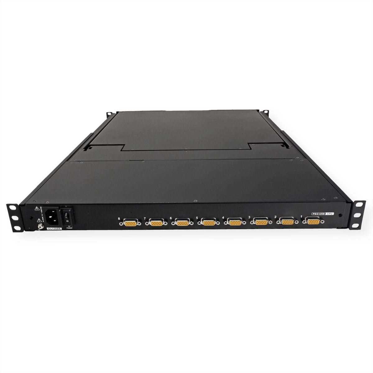ATEN CL1308N Commutateur KVM, 48cm TFT, VGA, PS/2-USB, 8 ports, ES-Layout