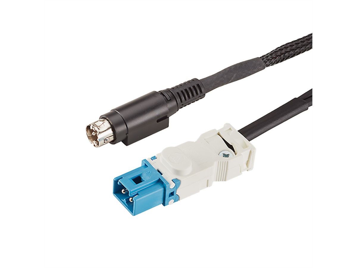 BACHMANN Câble de connexion DC, SWEDX-SDS 0,6m ISV (petit)/PowerDIN
