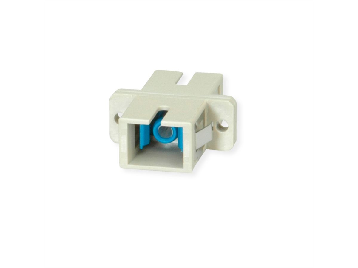 TELEGÄRTNER  Coupleur SC, Multimode, Manchon en céramique, boîtier en plastique, beige, Z77