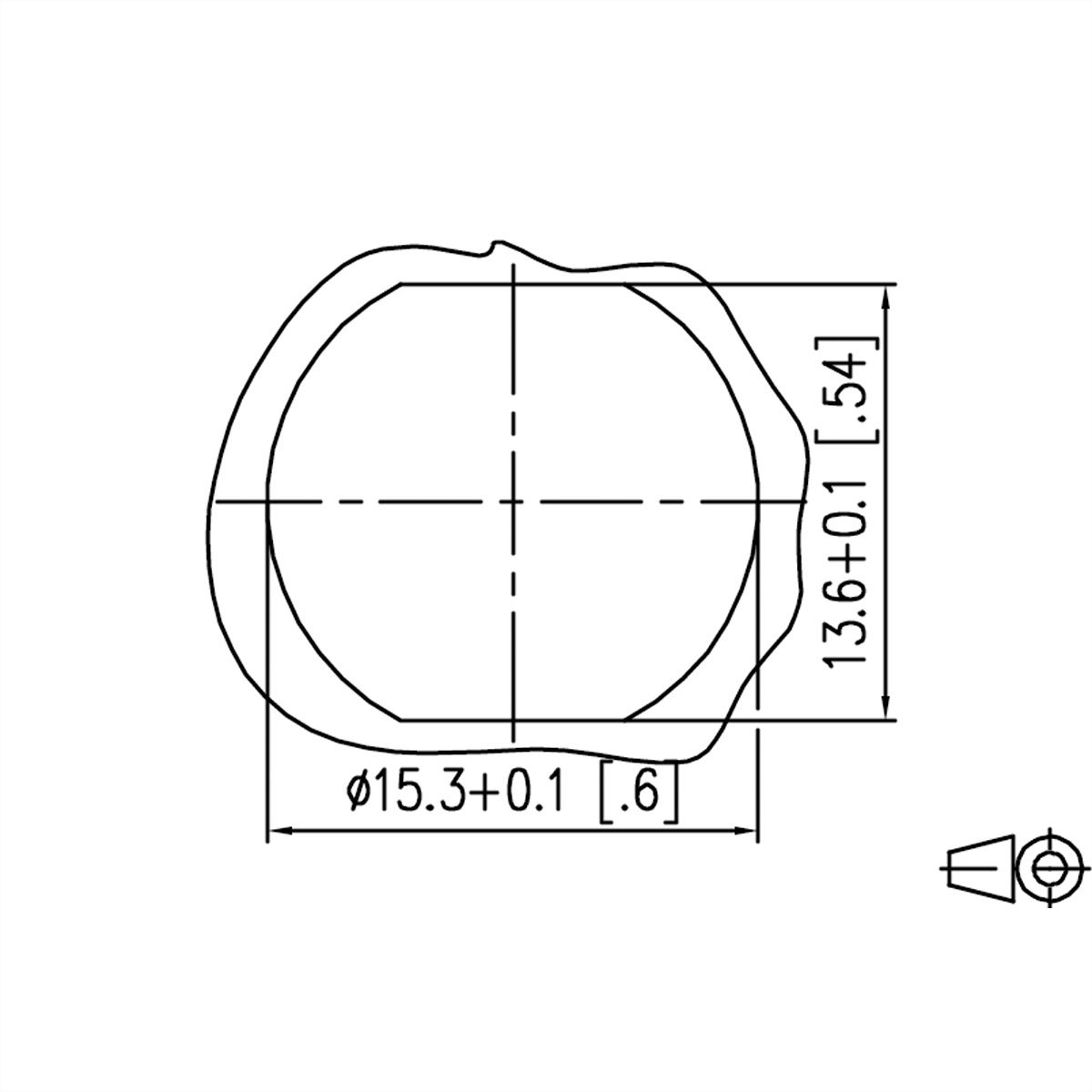 METZ CONNECT Câble Ethernet industriel M12-RJ45, codage X, 1 m