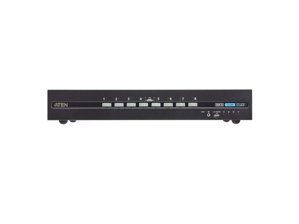 ATEN CS1188D4C Commutateur KVM sécurisé DVI 8 ports USB avec CAC
