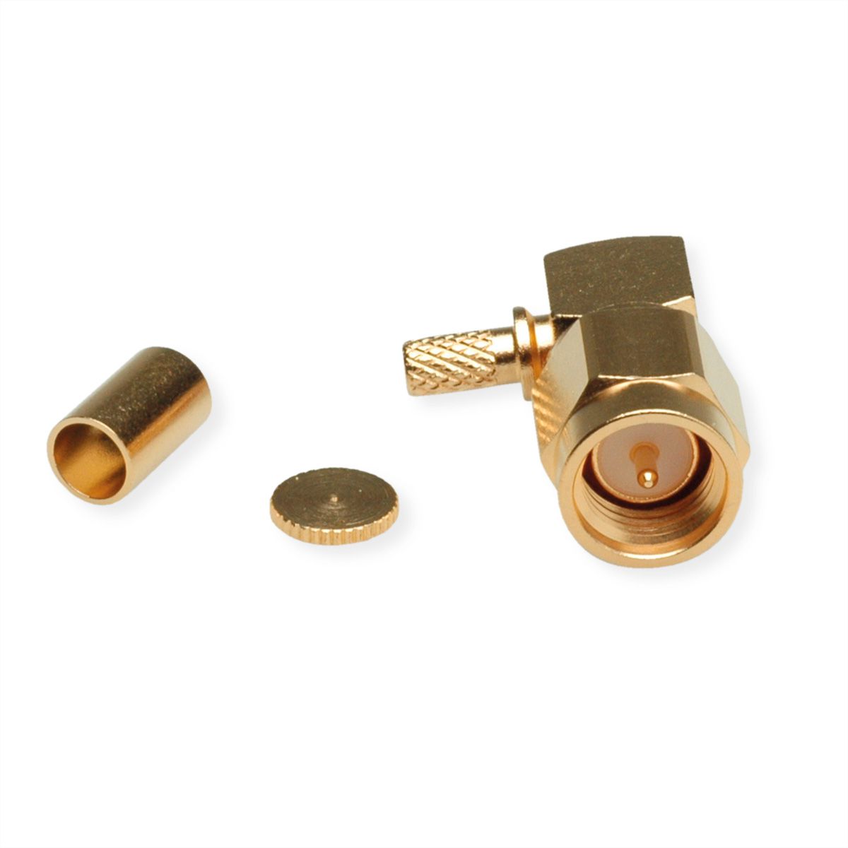 TELEGÄRTNER Connecteur coudé SMA , G8 pour RG-316, sertissage