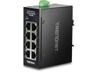 TRENDnet TI-ELC80 Mini switch industriel rail DIN, Fast Ethernet à 8 ports