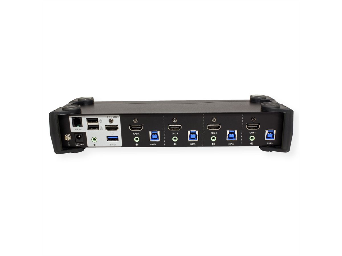 ATEN CS1824 Commutateur KVMP™ HDMI 4K 4 ports USB 3.0