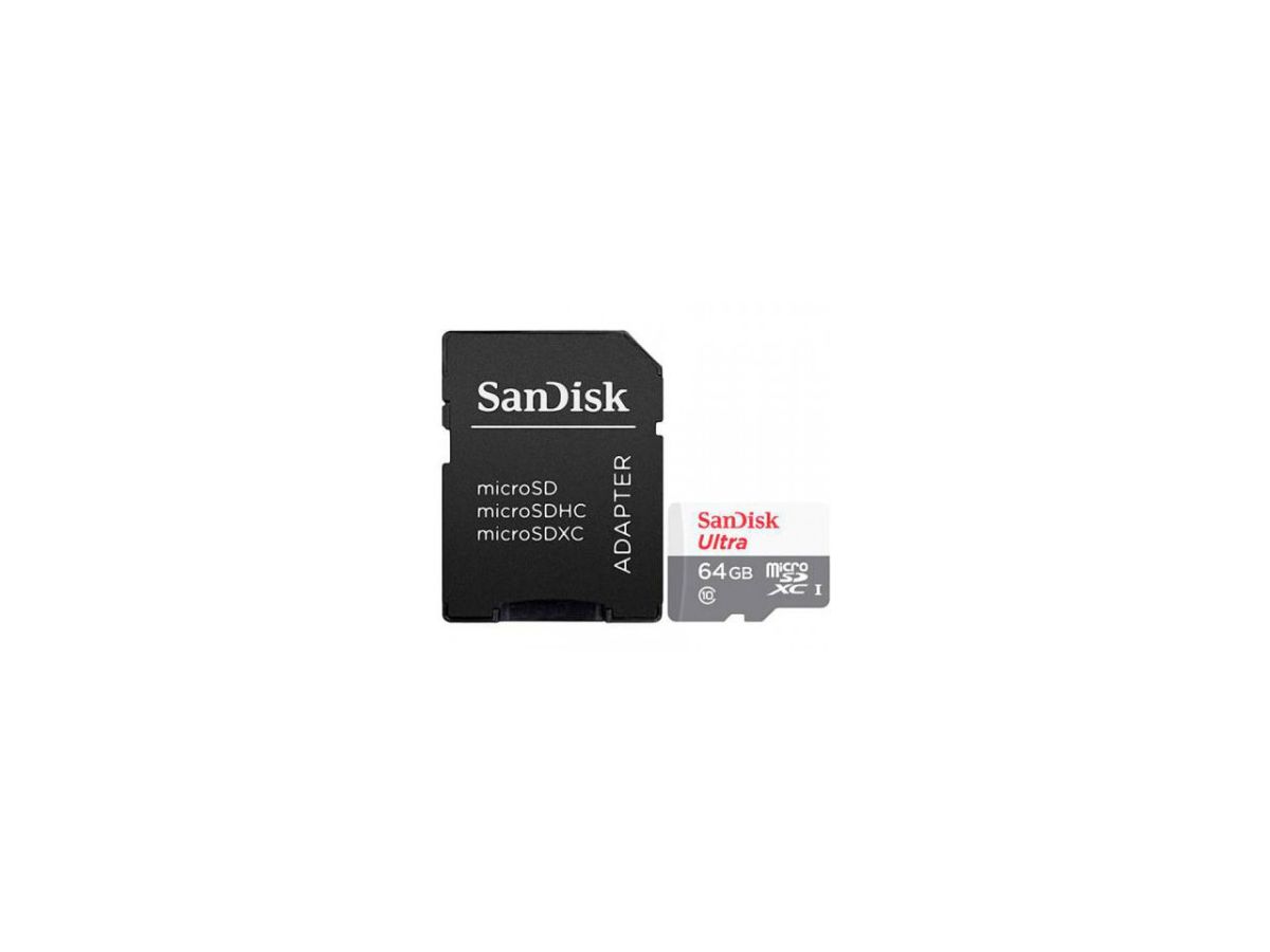 SanDisk 64GB Ultra microSDXC mémoire flash 64 Go Classe 10