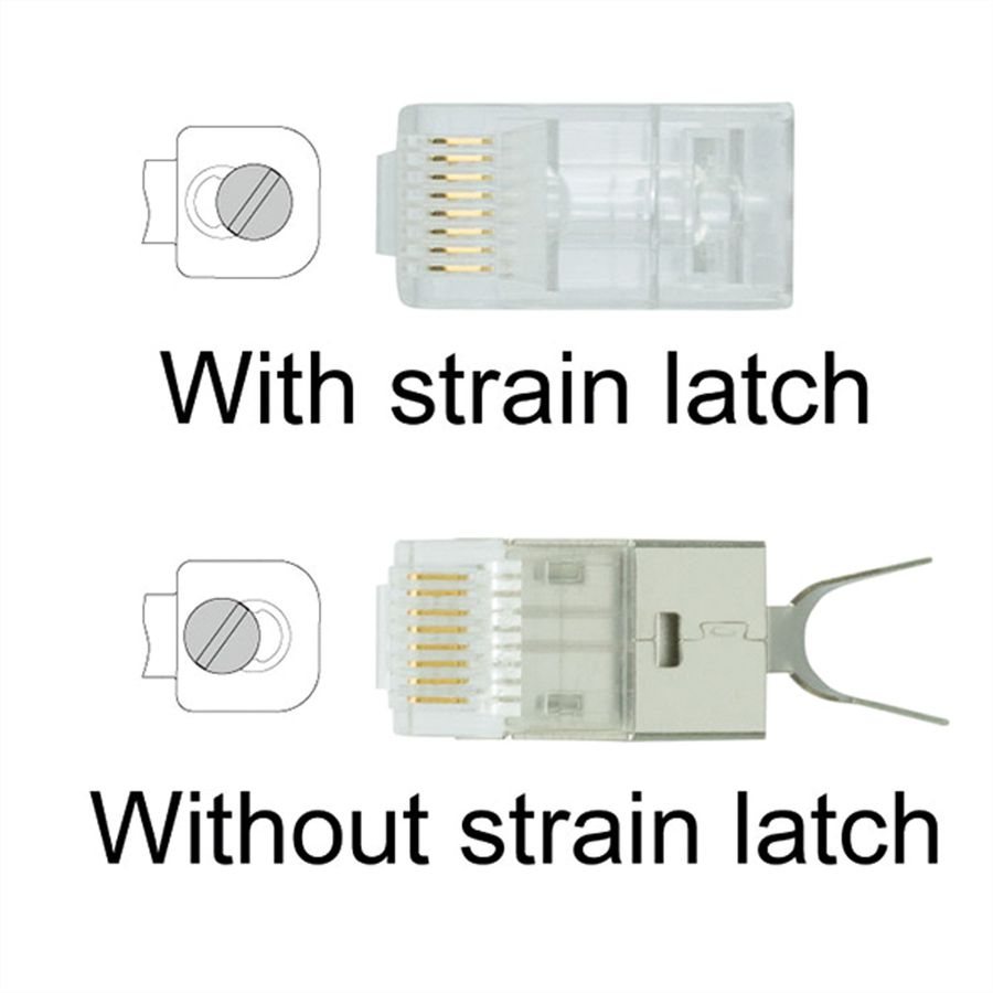 VALUE Pince à sertir universelle pour RJ45 (8P8C) avec / sans raccord de blindage