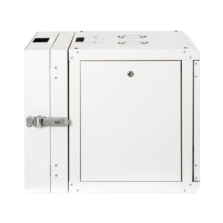 ROLINE 19" Boîtier mural Pro 9U, 600x600 LxP pivotant en 2 parties gris
