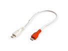 VALUE Câble chargeur USB 2.0, Micro B - Micro B, M/M, 0,3m