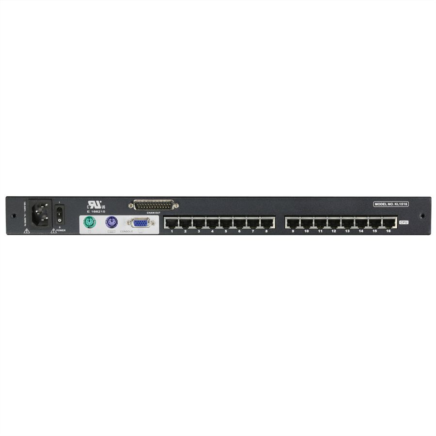 ATEN KL1516AN Commutateur KVM LCD à 16 ports, US-Layout