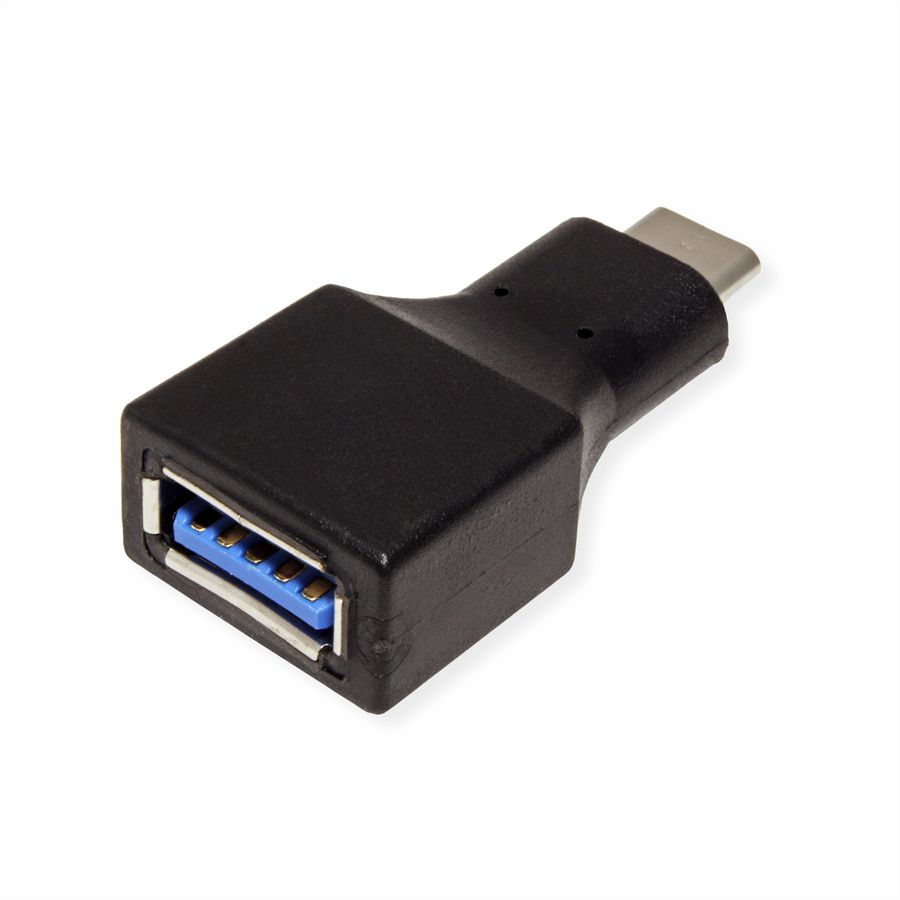 VALUE Adaptateur USB 3.2 Gen 1, USB type C - A, M/F, OTG, noir